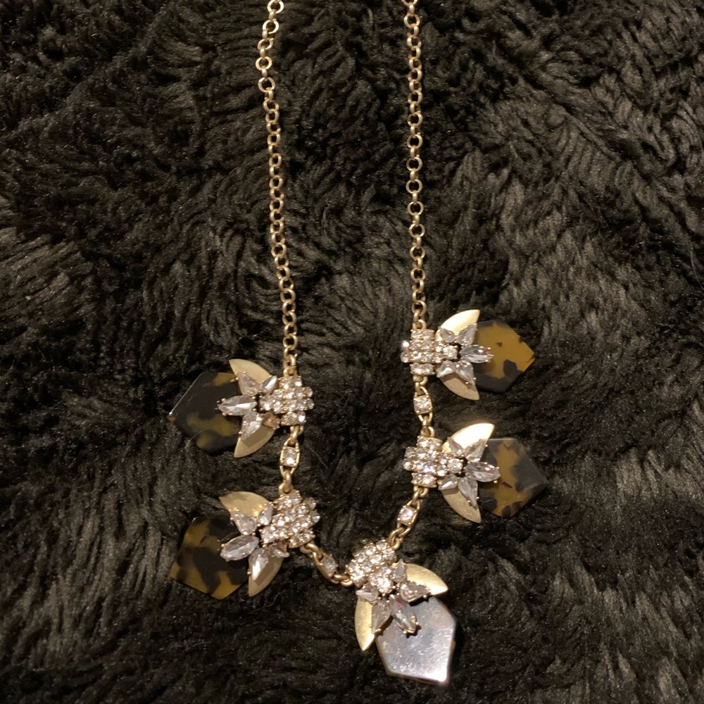J. Crew tortoise necklace